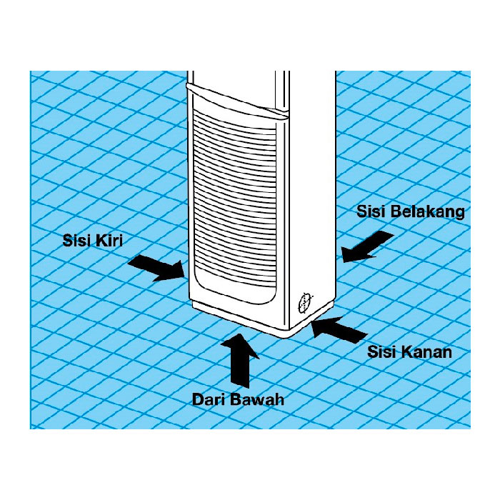 Mitsubishi Electric AC Floor Standing Inverter PSY-SP Series 5 PK ( 3 Phase ) - PSY SP42KA